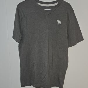 Abercrombie Kids Gray Short Sleeve Tee Boys Sz 9/10